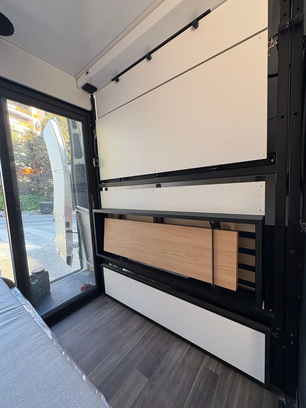 Comedor del módulo camper reversible Cubox